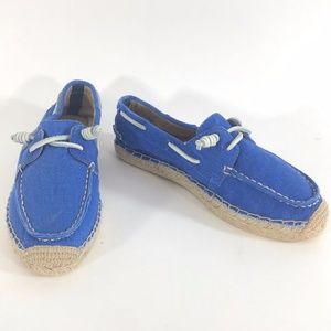 Sperry Top-Sider for J. Crew Espadrille Boat Shoes